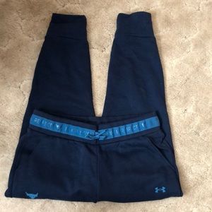 Project Rock Navy Adjustable Joggers